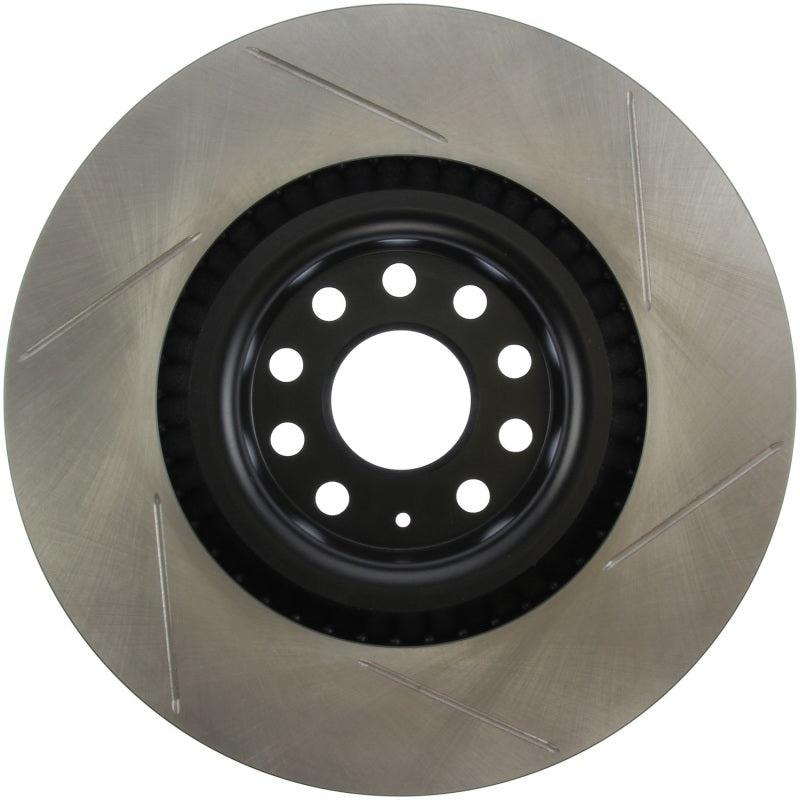 StopTech Power Slot 09 VW CC (Passat CC) / 06-09 Passat Front Right Slotted Rotor-Brake Rotors - Slotted-Grocery Getter Performance