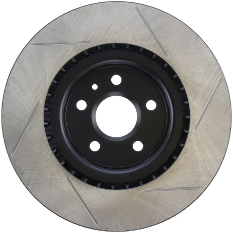 StopTech Power Slot 10 Camaro SS 8cyl / 09 Pontiac G8 GXP Front Right Slotted Rotor-Brake Rotors - Slotted-Grocery Getter Performance