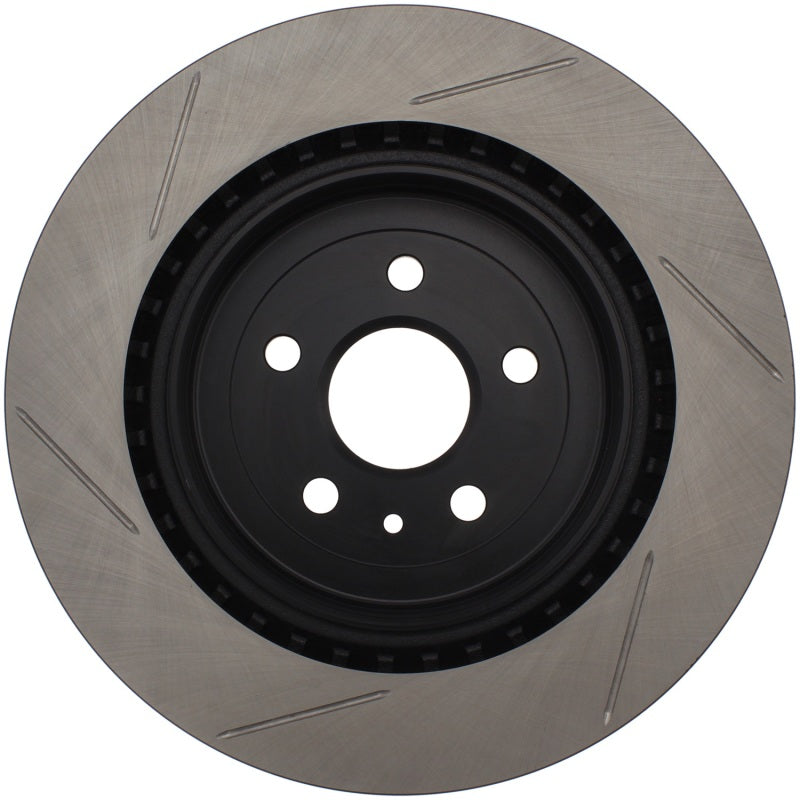 StopTech Power Slot 10 Camaro SS 8cyl Rear Left Slotted Rotor-Brake Rotors - Slotted-Grocery Getter Performance