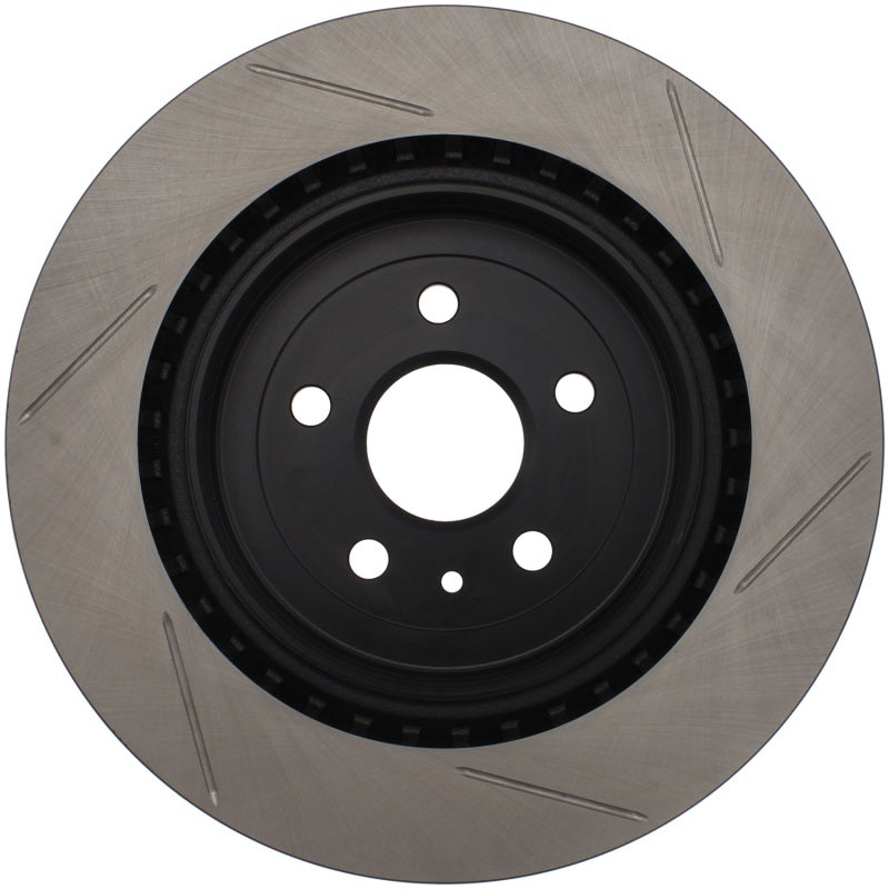 StopTech Power Slot 10 Camaro SS 8cyl Rear Right Slotted Rotor-Brake Rotors - Slotted-Grocery Getter Performance