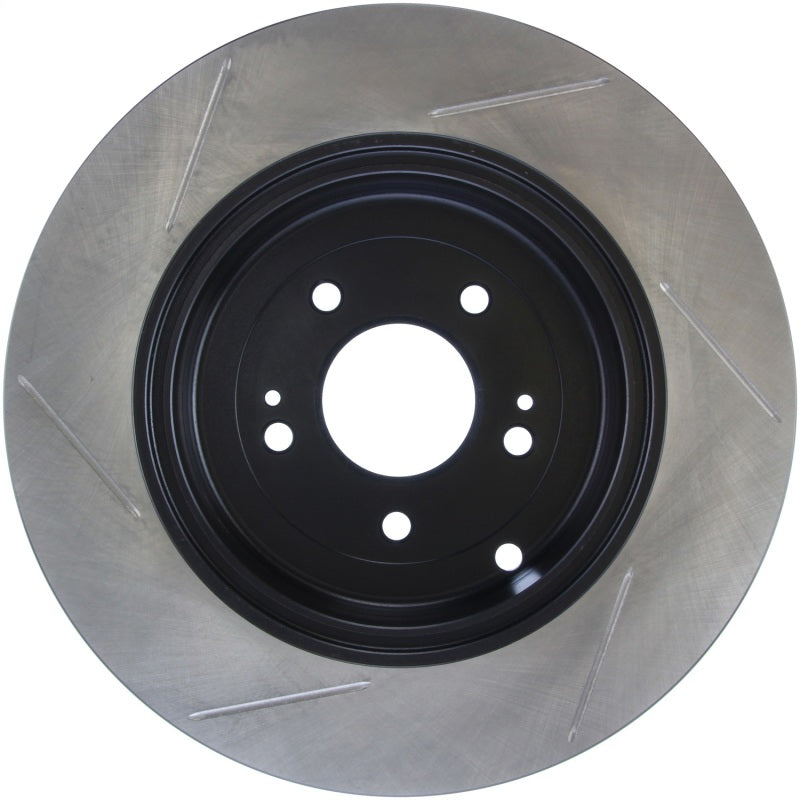 StopTech Power Slot 10 Hyundai Genesis Coupe Track Rear Left Slotted Rotor-Brake Rotors - Slotted-Grocery Getter Performance
