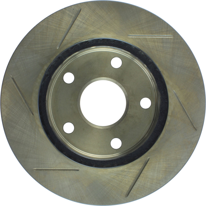 StopTech Power Slot 1/90-95 Toyota MR2 Front Left SportStop Slotted Rotor-Brake Rotors - Slotted-Grocery Getter Performance