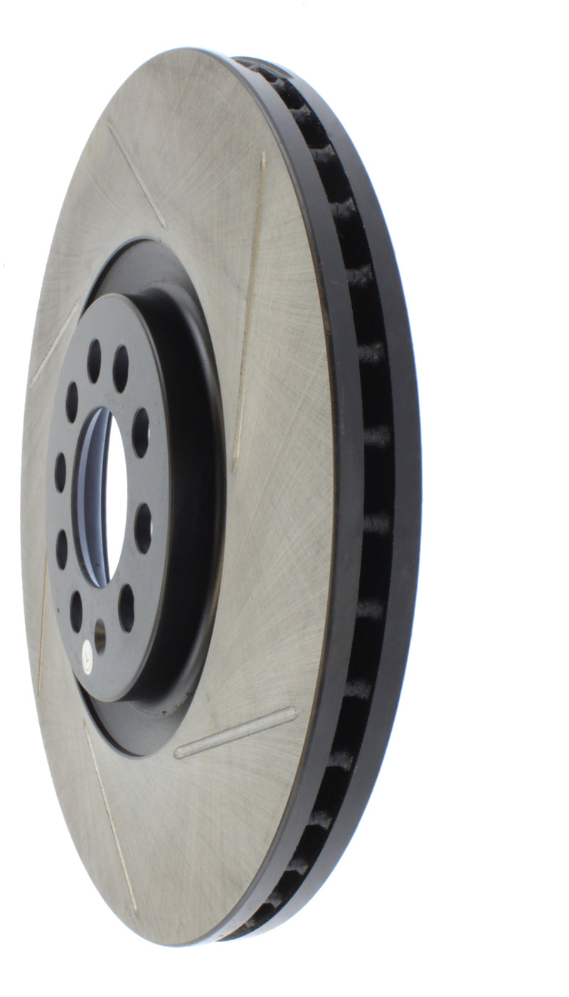 StopTech Power Slot 3/99-06 Audi TT/00-06 TT Quattro / 03-05 VW Golf GTi Left Front Slotted Rotor-Brake Rotors - Slotted-Grocery Getter Performance