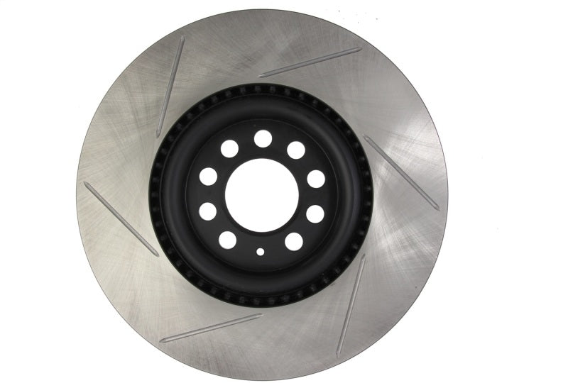StopTech Power Slot 3/99-06 Audi TT/00-06 TT Quattro / 03-05 VW Golf GTi Left Front Slotted Rotor-Brake Rotors - Slotted-Grocery Getter Performance