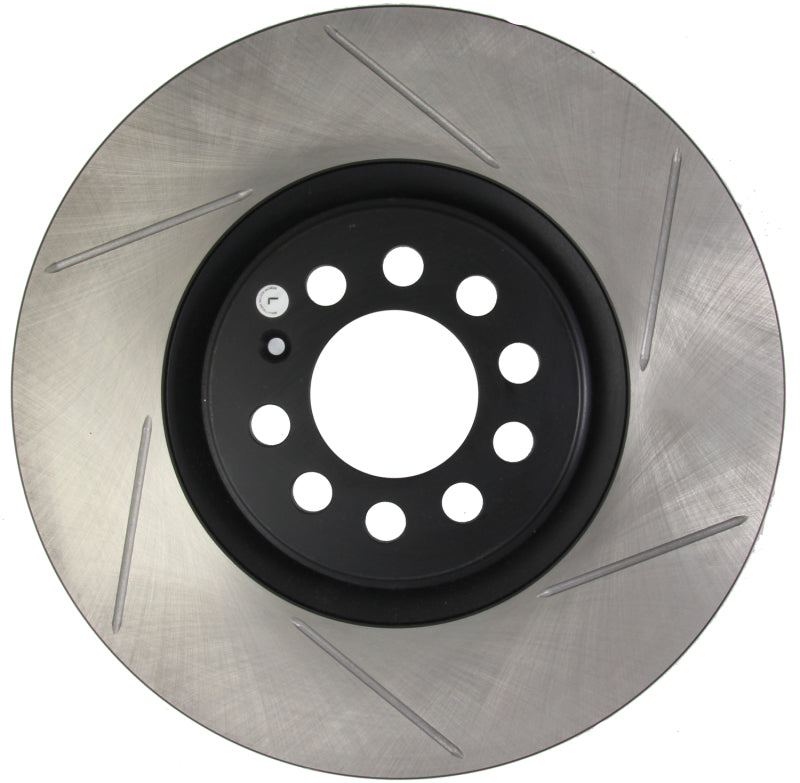 StopTech Power Slot 3/99-06 Audi TT/00-06 TT Quattro / 03-05 VW Golf GTi Left Front Slotted Rotor-Brake Rotors - Slotted-Grocery Getter Performance