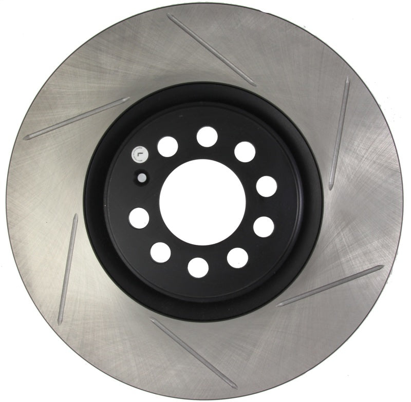 StopTech Power Slot 3/99-06 Audi TT/00-06 TT Quattro / 03-05 VW Golf GTi Left Front Slotted Rotor-Brake Rotors - Slotted-Grocery Getter Performance