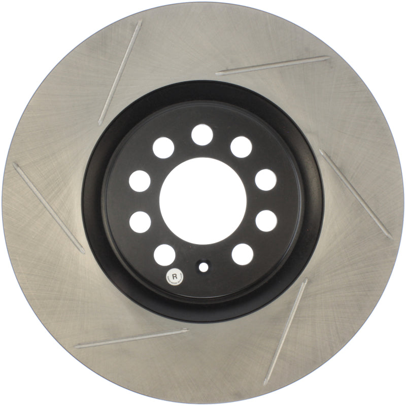 StopTech Power Slot 3/99-06 Audi TT/00-06 TT Quattro / 03-05 VW Golf GTi Right Front Slotted Rotor-Brake Rotors - Slotted-Grocery Getter Performance