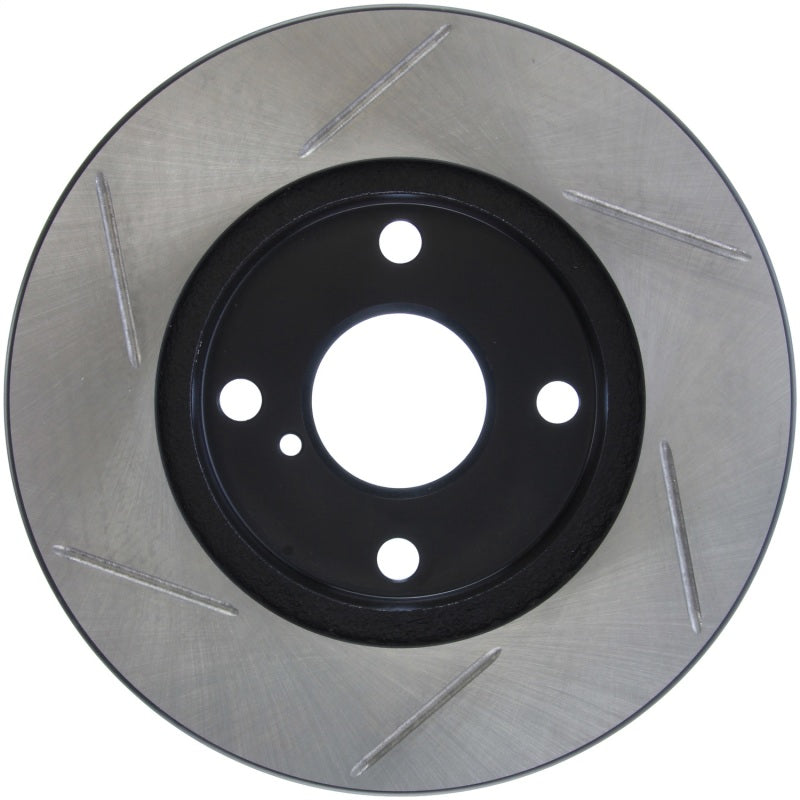 StopTech Power Slot 89-93 Mazda Miata SportStop Slotted Front Left Rotor-Brake Rotors - Slotted-Grocery Getter Performance
