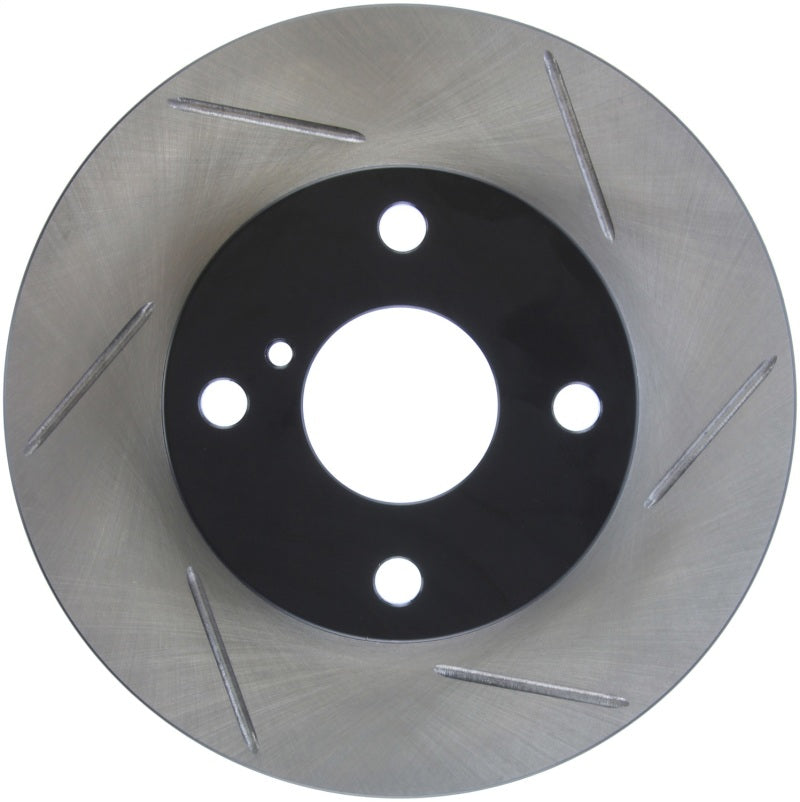 StopTech Power Slot 89-93 Mazda Miata SportStop Slotted Front Left Rotor-Brake Rotors - Slotted-Grocery Getter Performance