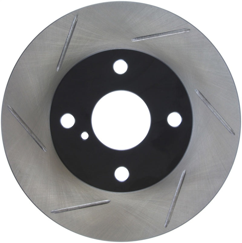 StopTech Power Slot 89-93 Mazda Miata SportStop Slotted Front Right Rotor-Brake Rotors - Slotted-Grocery Getter Performance
