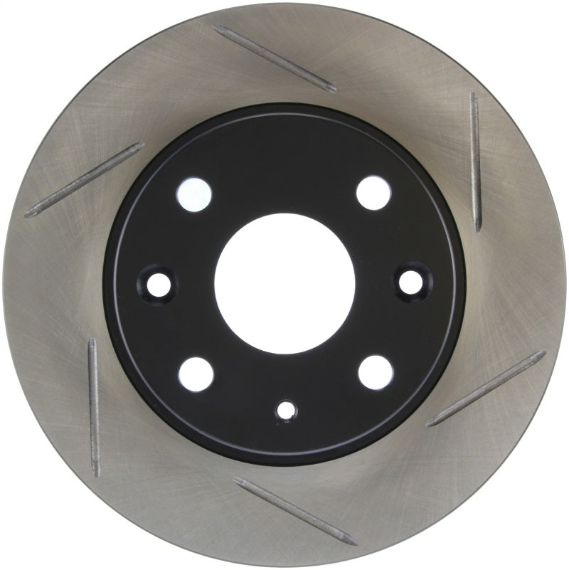 StopTech Power Slot 89-93 Mazda Miata SportStop Slotted Rear Left Rotor-Brake Rotors - Slotted-Grocery Getter Performance
