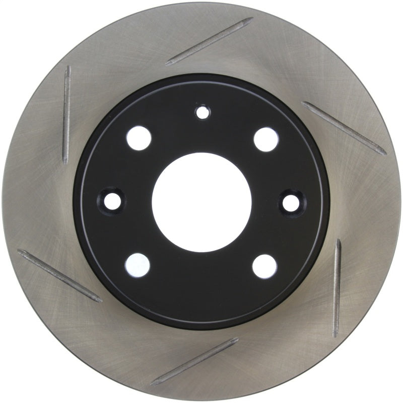 StopTech Power Slot 89-93 Mazda Miata SportStop Slotted Rear Right Rotor-Brake Rotors - Slotted-Grocery Getter Performance