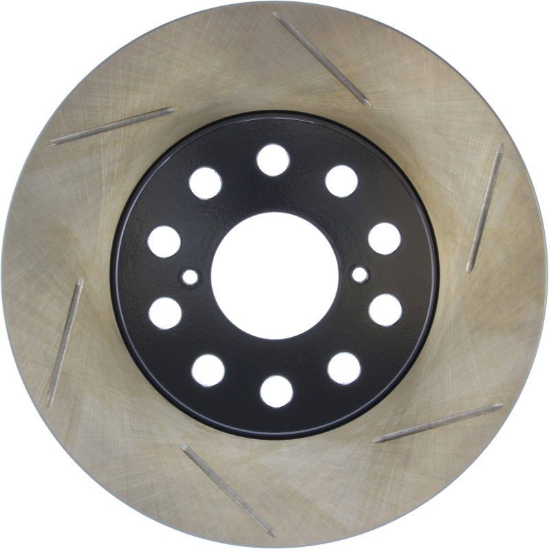 StopTech Power Slot 92-95 Toyota MR2 Turbo Rear Left SportStop Slotted Rotor-Brake Rotors - Slotted-Grocery Getter Performance