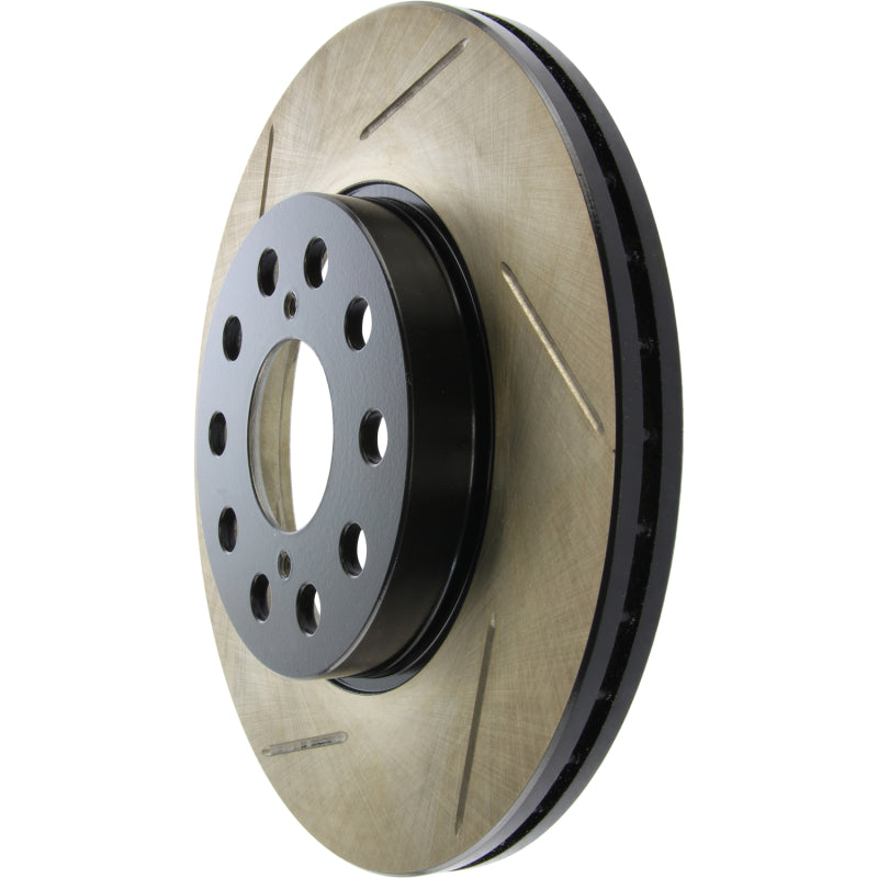 StopTech Power Slot 92-95 Toyota MR2 Turbo Rear Right SportStop Slotted Rotor-Brake Rotors - Slotted-Grocery Getter Performance