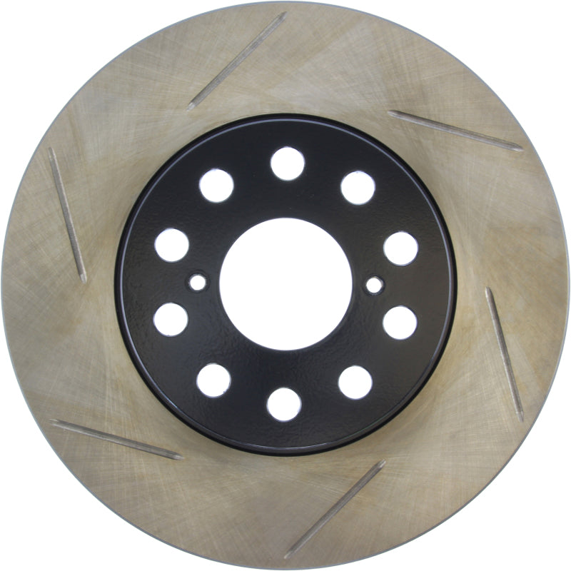 StopTech Power Slot 92-95 Toyota MR2 Turbo Rear Right SportStop Slotted Rotor-Brake Rotors - Slotted-Grocery Getter Performance