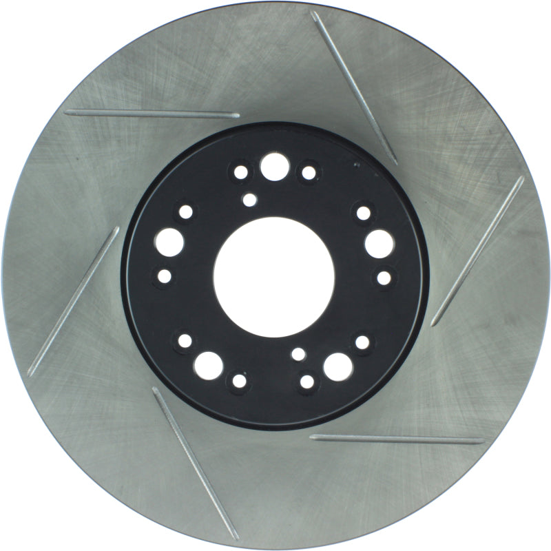 StopTech Power Slot 93-05 Lexus GS Series / 00-05 IS300 / 93-94 LS Series Front Left Slotted Rotor-Brake Rotors - Slotted-Grocery Getter Performance