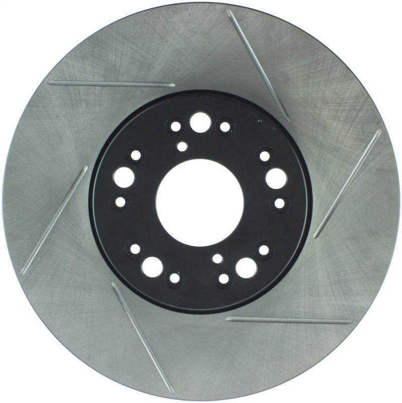 StopTech Power Slot 93-05 Lexus GS Series / 00-05 IS300 / 93-94 LS Series Front Left Slotted Rotor-Brake Rotors - Slotted-Grocery Getter Performance