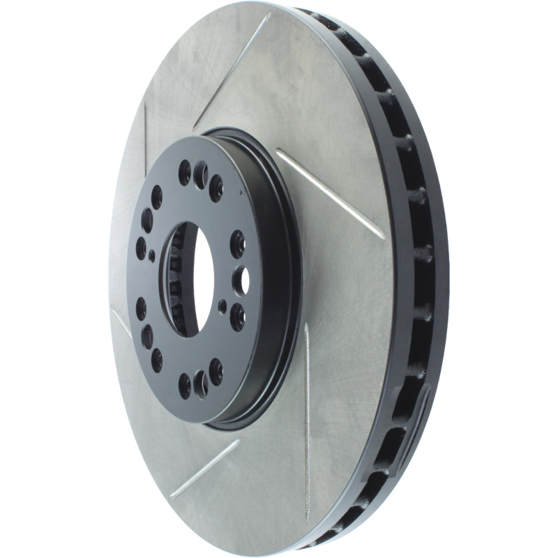 StopTech Power Slot 93-05 Lexus GS Series / 00-05 IS300 / 93-94 LS Series Front Right Slotted Rotor-Brake Rotors - Slotted-Grocery Getter Performance
