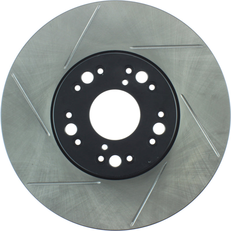 StopTech Power Slot 93-05 Lexus GS Series / 00-05 IS300 / 93-94 LS Series Front Right Slotted Rotor-Brake Rotors - Slotted-Grocery Getter Performance