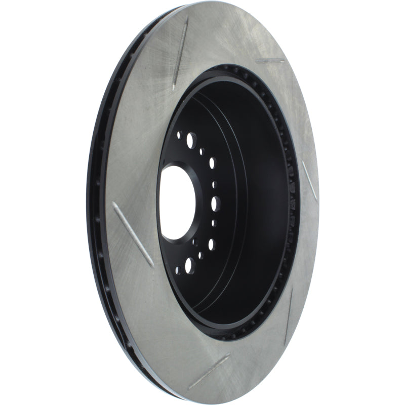 StopTech Power Slot 93-94 Lexus LS Series / 95-00 LS400 / 92-00 SC 400 Rear Left Slotted Rotor-Brake Rotors - Slotted-Grocery Getter Performance