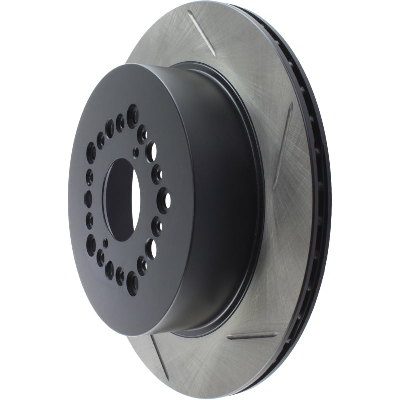 StopTech Power Slot 93-94 Lexus LS Series / 95-00 LS400 / 92-00 SC 400 Rear Left Slotted Rotor-Brake Rotors - Slotted-Grocery Getter Performance