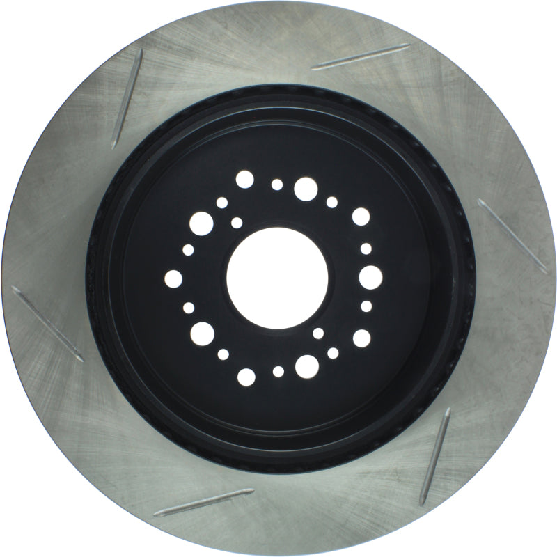 StopTech Power Slot 93-94 Lexus LS Series / 95-00 LS400 / 92-00 SC 400 Rear Left Slotted Rotor-Brake Rotors - Slotted-Grocery Getter Performance