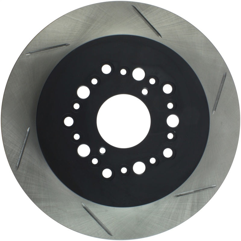 StopTech Power Slot 93-94 Lexus LS Series / 95-00 LS400 / 92-00 SC 400 Rear Left Slotted Rotor-Brake Rotors - Slotted-Grocery Getter Performance