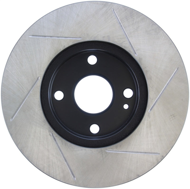 StopTech Power Slot 94-97/99-05 Mazda Miata (01-05 Normal Suspension Only) Slotted Front Right Rotor-Brake Rotors - Slotted-Grocery Getter Performance