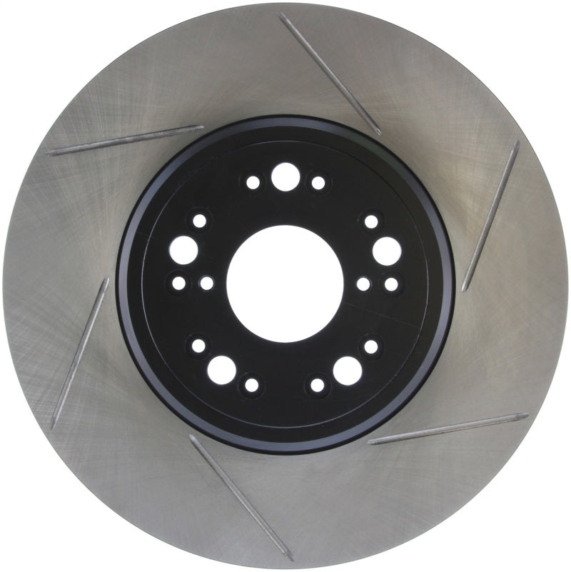StopTech Power Slot 95-00 Lexus LS400/LS430/LS460/LS600h L Slotted Left Front Rotor-Brake Rotors - Slotted-Grocery Getter Performance
