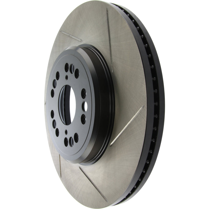 StopTech Power Slot 95-00 Lexus LS400/LS430/LS460/LS600h L Slotted Left Front Rotor-Brake Rotors - Slotted-Grocery Getter Performance