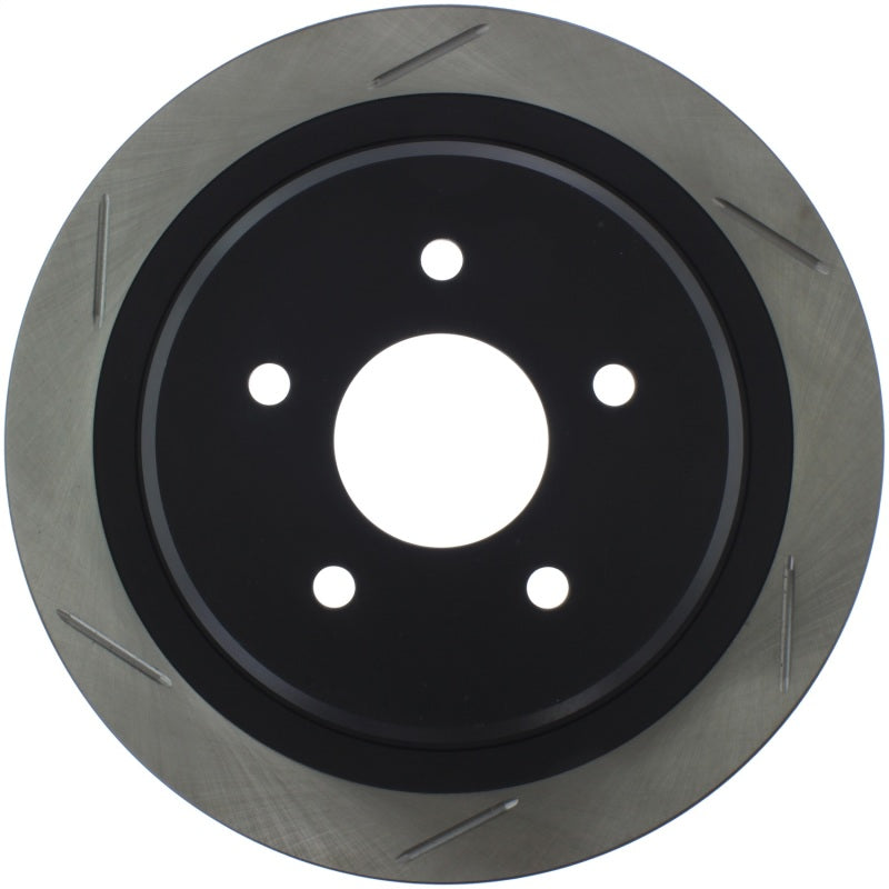 StopTech Power Slot 97-03 C5 Corvette Slotted Right Rear Rotor-Brake Rotors - Slotted-Grocery Getter Performance
