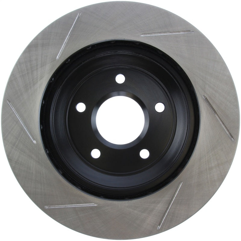 StopTech Power Slot 97-04 Chevy Corvette / 04 & 08 Cadillac XLR/XLR-V Front Left Slotted Rotor-Brake Rotors - Slotted-Grocery Getter Performance