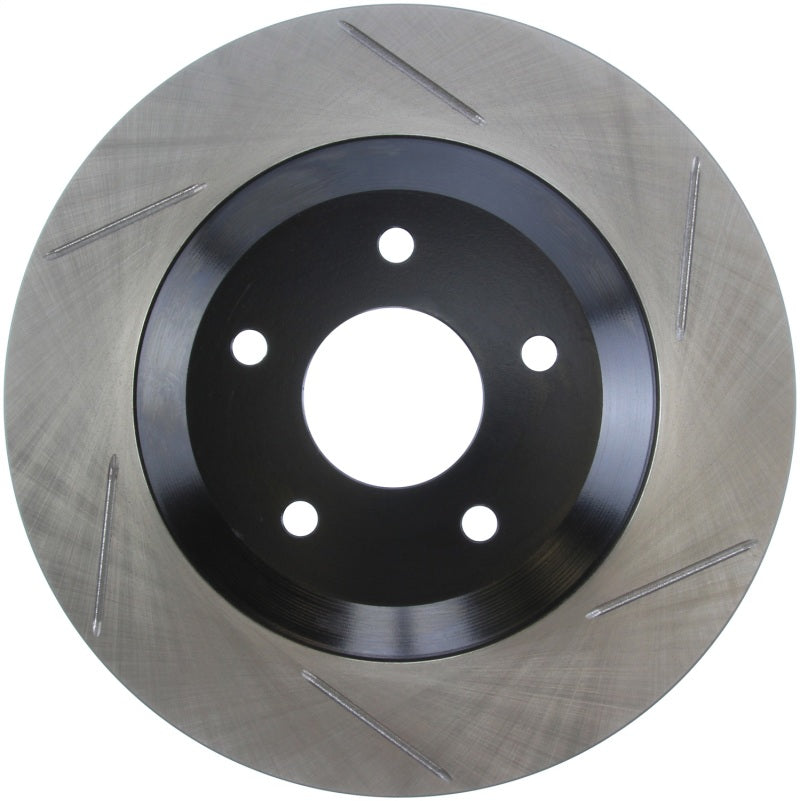 StopTech Power Slot 97-04 Chevy Corvette / 04 & 08 Cadillac XLR/XLR-V Front Left Slotted Rotor-Brake Rotors - Slotted-Grocery Getter Performance