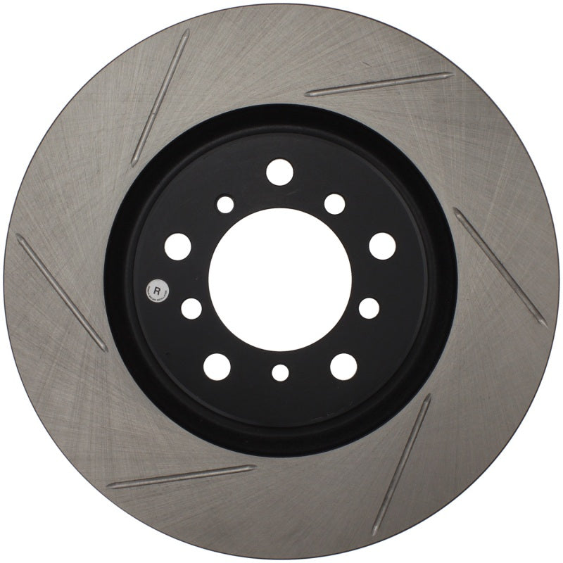 StopTech Power Slot BMW (E46) Front Right Slotted Rotor-Brake Rotors - Slotted-Grocery Getter Performance