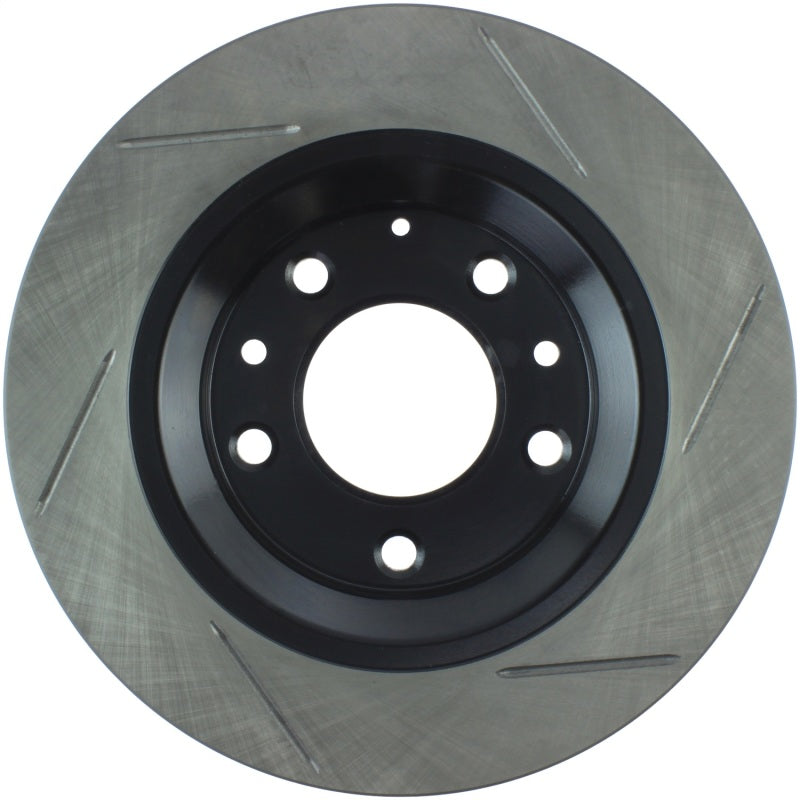 StopTech Power Slot Mazda Mazda6 Slotted Right Rear Rotor-Brake Rotors - Slotted-Grocery Getter Performance