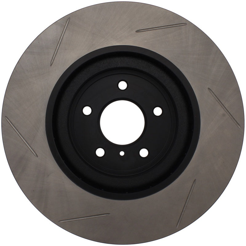 StopTech Power Slot Nissan 370z / Infiniti G37 SportStop Slotted Front Left Rotor-Brake Rotors - Slotted-Grocery Getter Performance
