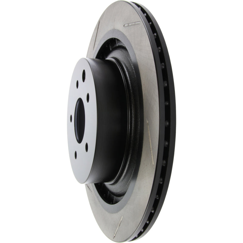 StopTech Power Slot Nissan 370z / Infiniti G37 SportStop Slotted Rear Right Rotor-Brake Rotors - Slotted-Grocery Getter Performance