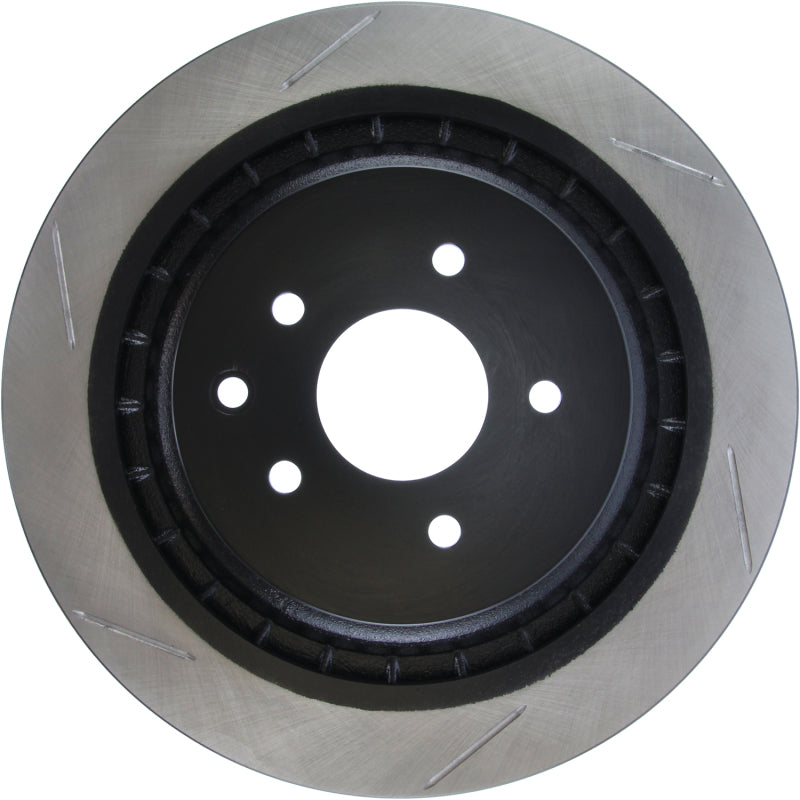 StopTech Power Slot Nissan 370z / Infiniti G37 SportStop Slotted Rear Right Rotor-Brake Rotors - Slotted-Grocery Getter Performance