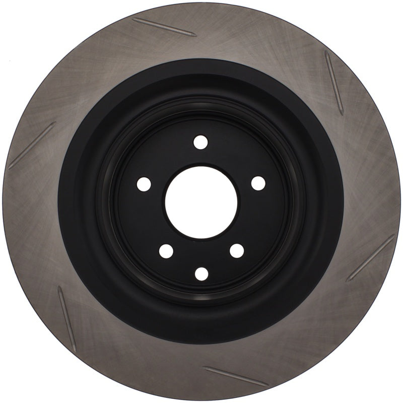 StopTech Power Slot Nissan 370z / Infiniti G37 SportStop Slotted Rear Right Rotor-Brake Rotors - Slotted-Grocery Getter Performance