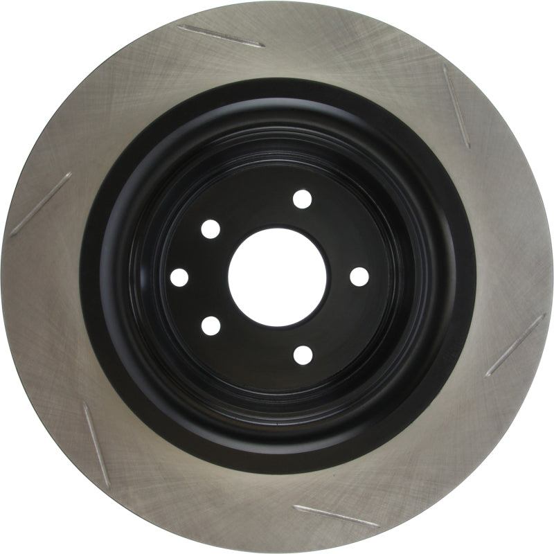 StopTech Power Slot Nissan 370z / Infiniti G37 SportStop Slotted Rear Right Rotor-Brake Rotors - Slotted-Grocery Getter Performance