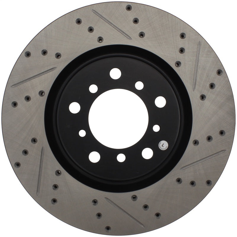 StopTech Slotted & Drilled Sport Brake Rotor-Brake Rotors - Slot & Drilled-Grocery Getter Performance