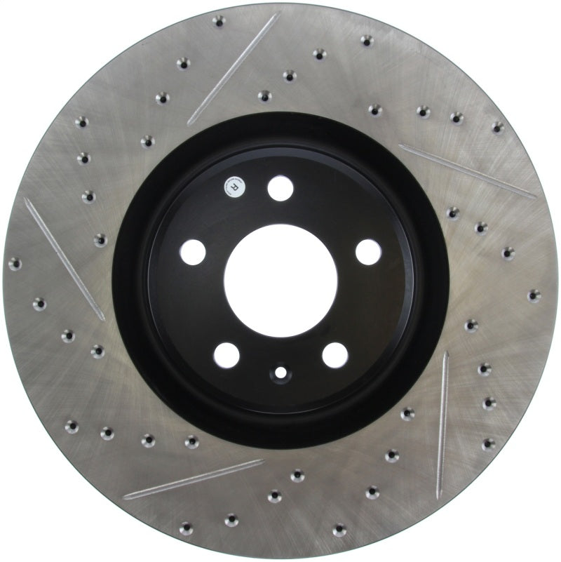 StopTech Slotted & Drilled Sport Brake Rotor-Brake Rotors - Slot & Drilled-Grocery Getter Performance