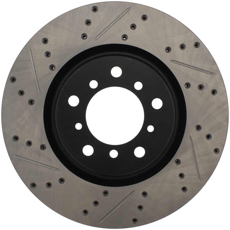 StopTech Slotted & Drilled Sport Brake Rotor-Brake Rotors - Slot & Drilled-Grocery Getter Performance