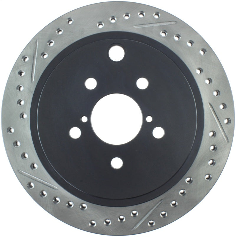 StopTech Slotted & Drilled Sport Brake Rotor-Brake Rotors - Slot & Drilled-Grocery Getter Performance
