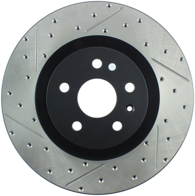 StopTech Slotted & Drilled Sport Brake Rotor-Brake Rotors - Slot & Drilled-Grocery Getter Performance