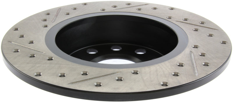 StopTech Slotted & Drilled Sport Brake Rotor-Brake Rotors - Slot & Drilled-Grocery Getter Performance