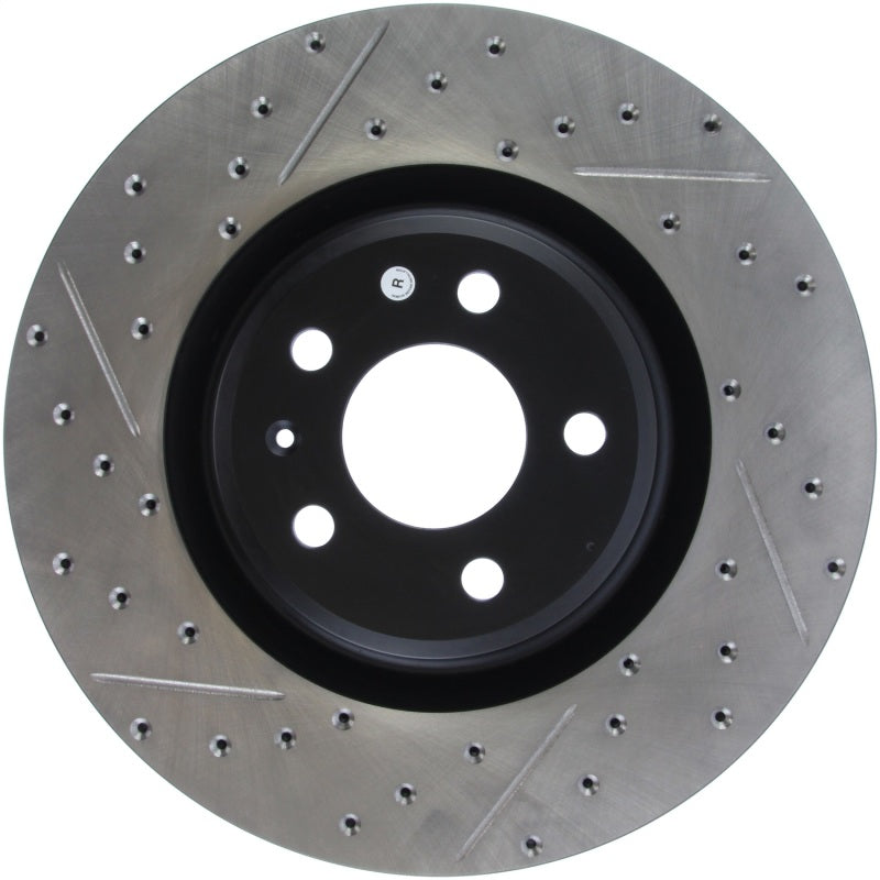 StopTech Slotted & Drilled Sport Brake Rotor-Brake Rotors - Slot & Drilled-Grocery Getter Performance