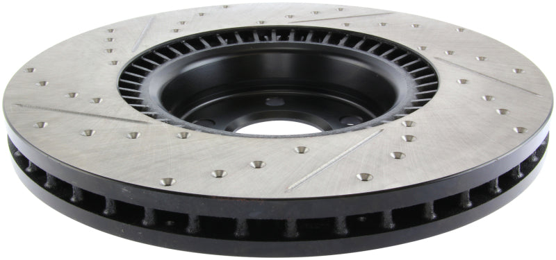 StopTech Slotted & Drilled Sport Brake Rotor-Brake Rotors - Slot & Drilled-Grocery Getter Performance
