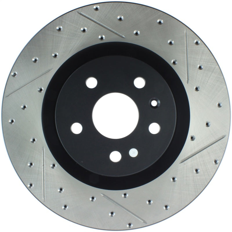 StopTech Slotted & Drilled Sport Brake Rotor-Brake Rotors - Slot & Drilled-Grocery Getter Performance