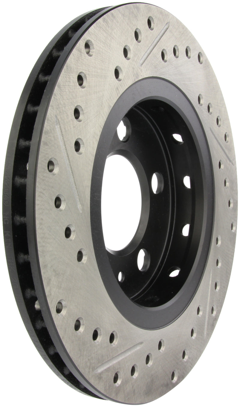 StopTech Slotted & Drilled Sport Brake Rotor-Brake Rotors - Slot & Drilled-Grocery Getter Performance